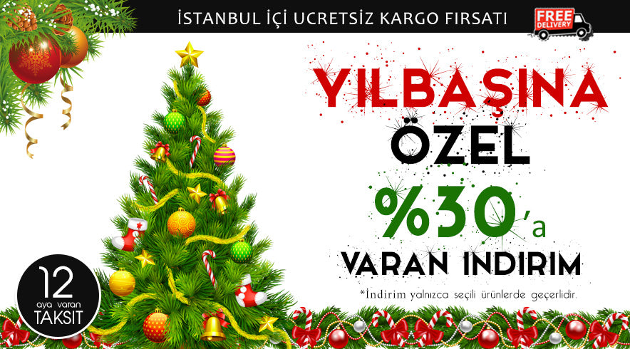 Yılbaşına özel %30'a varan indirimler Endüstriyelimde.