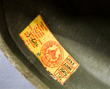 Old Military Fiber Helmet Headgear