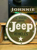 Jeep Metal Advertising Sign
