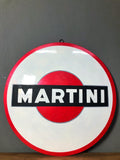 Martini Metal Advertising Sign