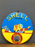 Shell Metal Advertising Sign 3