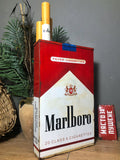 Giant Size Metal Sign / Totem in Marlboro Package Form