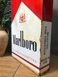 Giant Size Metal Sign / Totem in Marlboro Package Form