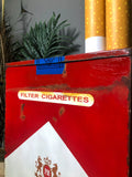 Giant Size Metal Sign / Totem in Marlboro Package Form