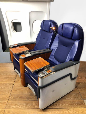 Uçaktan Çıkma Elektronik 2li Business Class Koltuğu