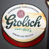 “Grolsch” Metal Reklam Tabela