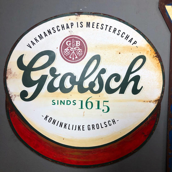 “Grolsch” Metal Reklam Tabela