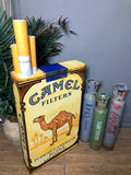 Giant Size Metal Sign / Totem in Marlboro Package Form