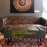 Military Rocket Ammunition Chest Center Table
