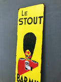 Barmy 333 Le Stout Metal Reklam Tabela