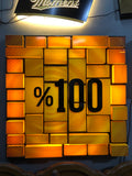100% Illuminated Giant Sign