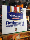 Rothmans Porsche Giant Metal Advertising Sign