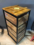 American Winchester Military Ammunition Chest Mobile Rack