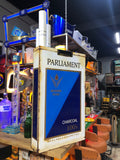 Giant Size Metal Sign / Totem in Marlboro Package Form