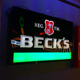 Beck's Illuminated Sign
