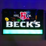 Beck's Illuminated Sign