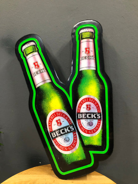 Beck's Beer Illuminated Sign