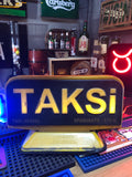 Old Taxi Illuminated Sign