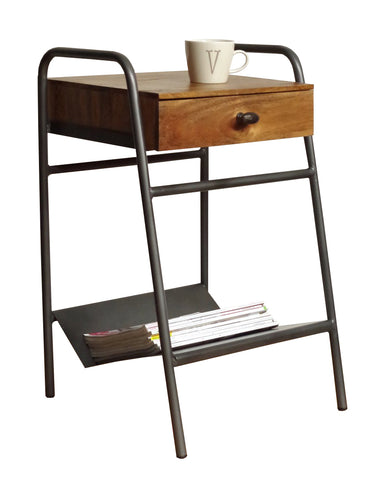 "FRN" Industrial Side Table / Nightstand