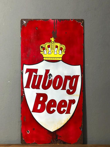 Tuborg Metal Reklam Tabela