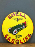 Shell Metal Advertising Sign