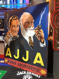Ajja Tobacco Tütün Markası Metal Reklam Tabela