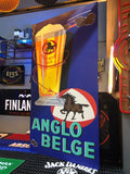 Anglo Belge Bira Metal Reklam Tabela