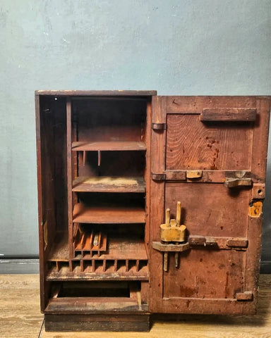 vintage tool cabinet