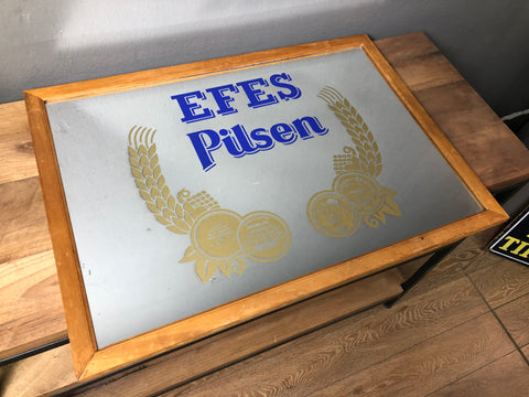 Efes Pilsen Under Glass Mirror