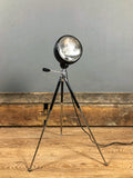 Tripod Lighting Made of Old Headlight