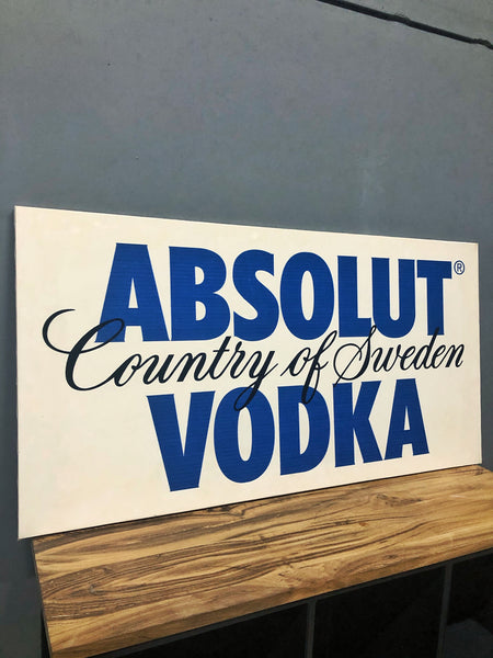 Absolut Vodka Stretch Sign