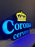 Corona Cerveza Işıklı Tabela
