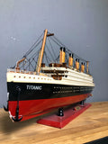 Illuminated Titanic Ship Model