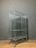 Industrial Wire Bookshelf