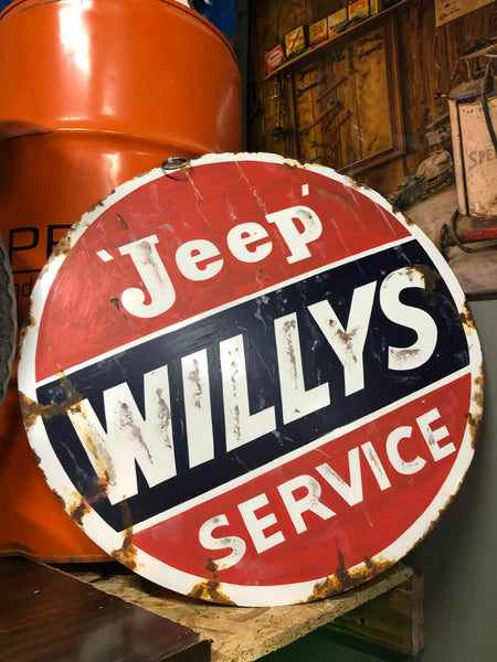 Jeep Metal Sign