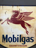 "Mobil Gas” Metal Reklam Tabela