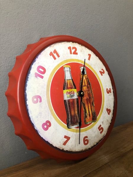 Coca Cola Clock Wall Sign