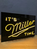 Miller Rare Glass Neon Lighted Sign