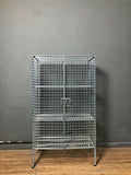 Industrial Wire Bookshelf