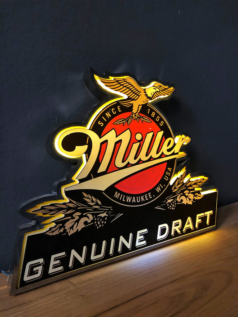 Miller Illuminated Sign – endüstriyelim