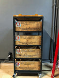 American Winchester Military Ammunition Chest Mobile Rack