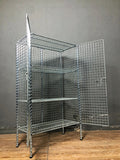 Industrial Wire Bookshelf