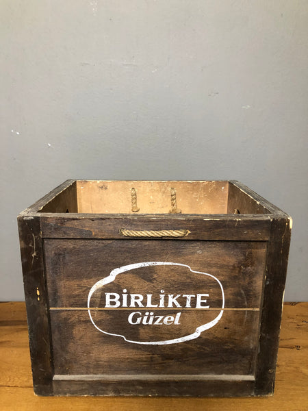 Efes Pilsen Wooden Bottle Crate